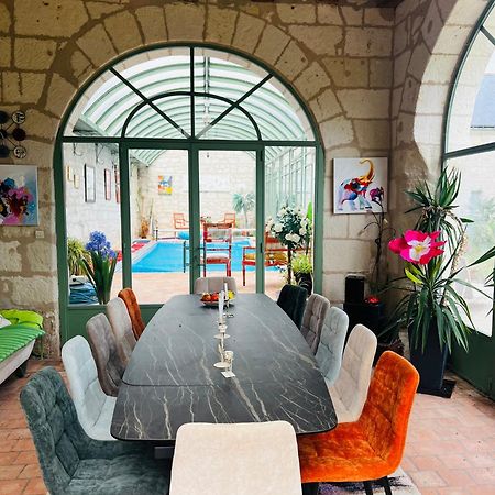 Chateau De La Thibaudiere Bois Savary - Chambre Familiale Du Roi Allonnes  Εξωτερικό φωτογραφία
